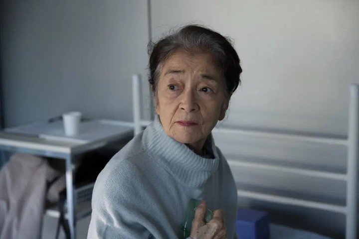 Chieko Baisho plays an old woman in “Plan 75”.Photo Loaded Films