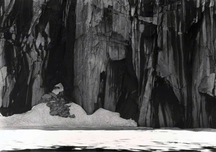 Ansel Adams.  Lake Cliffs, Kaweah Gap, circa 1932