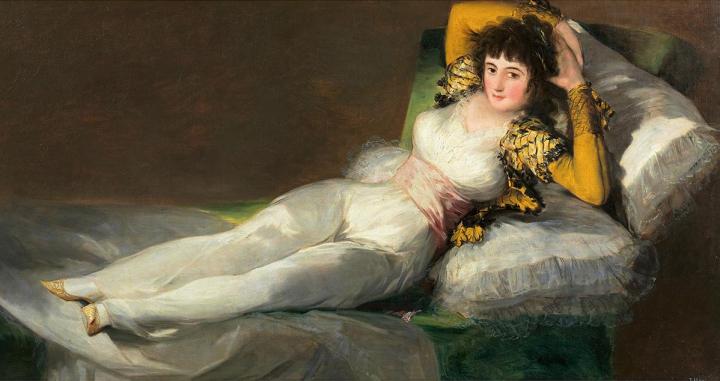 'The Dressed Maja' (1800-1807), by Goya / MUSEO NACIONAL DEL PRADO