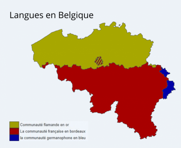 Langues en Belgique : communautés flamande, française et germanophone