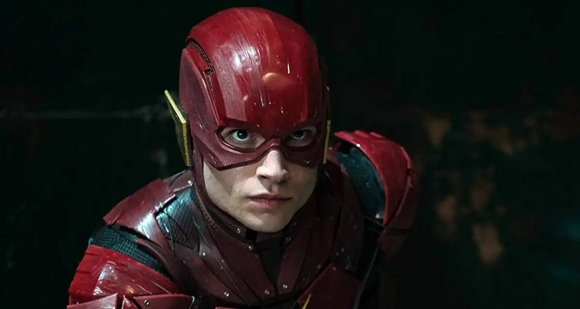 Ezra Miller as Flash in