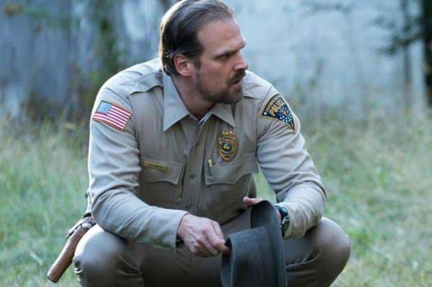 David Harbor plays Sheriff Jim Hopper in Stranger Things (Photo: Netflix)