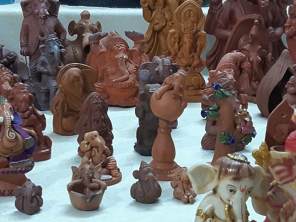 a collection of mini ganesh
