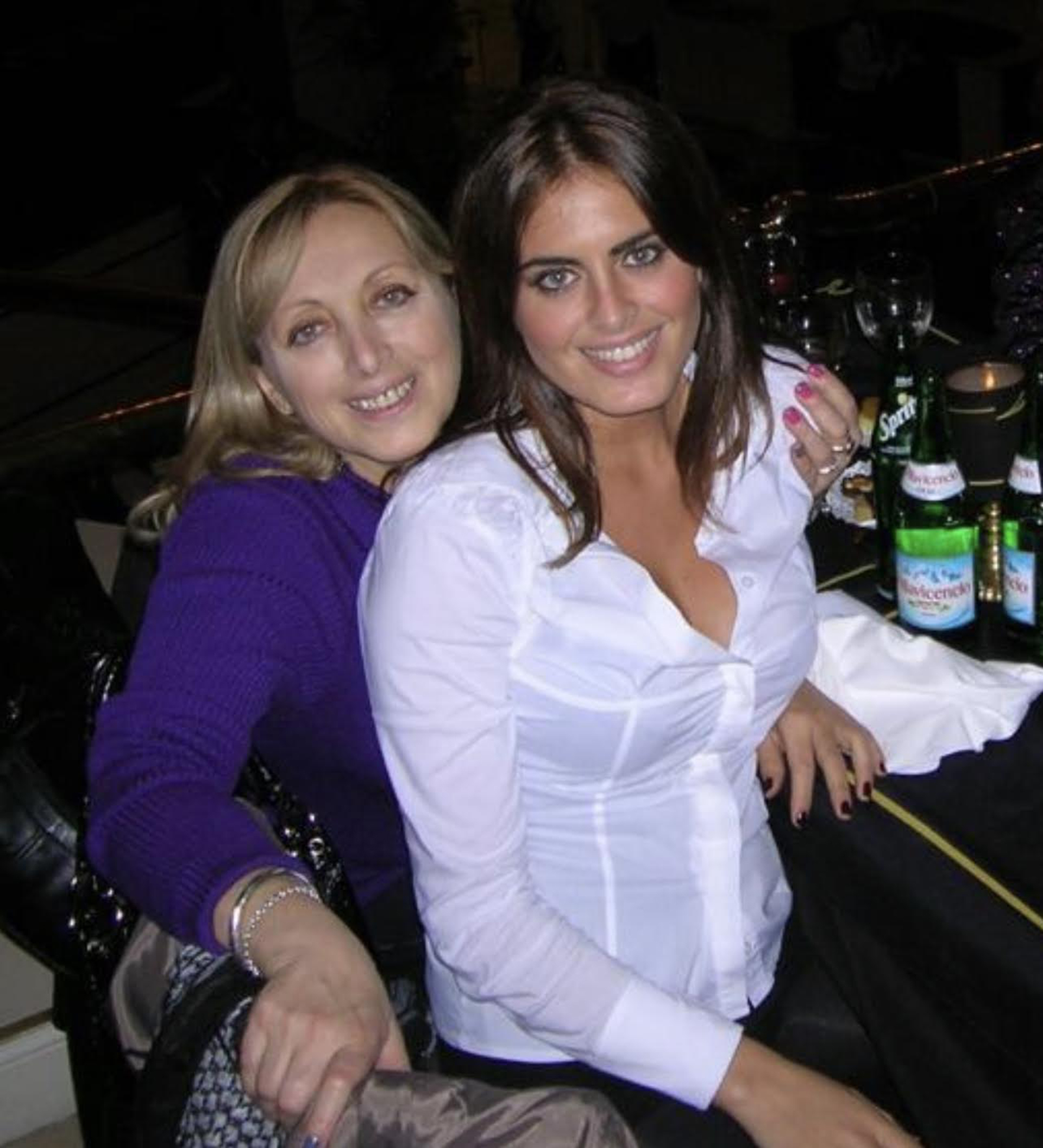 Silvina Luna y Roxana, su mamá, fallecida en 2008
