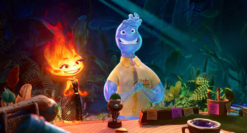  Elemental - prima immagine ufficiale [credit: Pixar; Copyright 2022 Disney/Pixar. All Rights Reserved; courtesy of Disney Italia] 