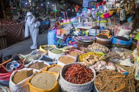 In Tala Kebira street, the longest in the medina, you will find the main shops of the city
