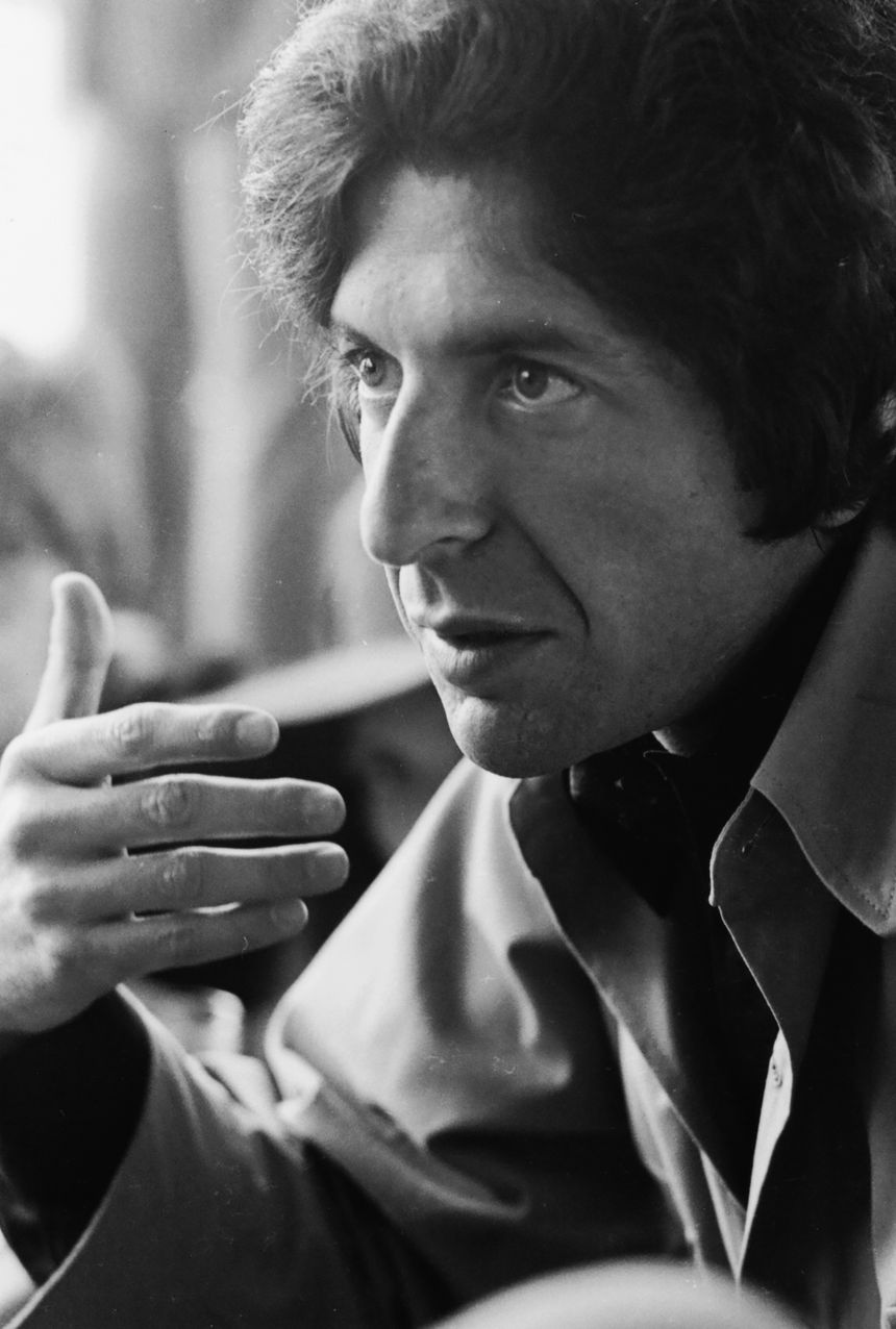 Leonard Cohen Portrait Early 1970s