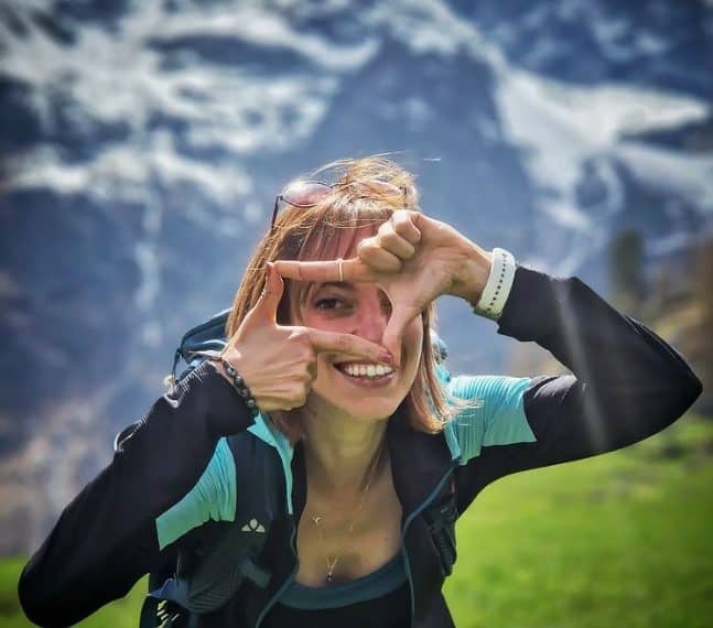 Marika Ciaccia, very popular travel blogger on social networks and on her page 'My life in trek, author of the book' Happiness at my feet '(Edizioni Terra Santa), environmental hiking guide and trekking organizer: