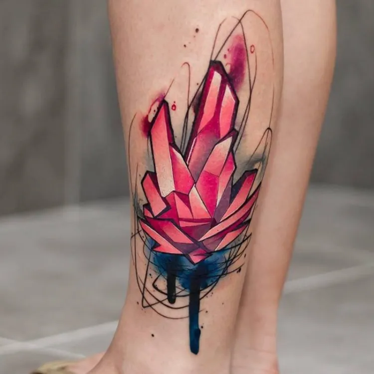 tattoo idea 2022 trend abstract art individual associations meaning