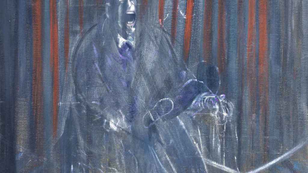 Francis Bacon: 'Study according to Velázquez', 1950 (detail)