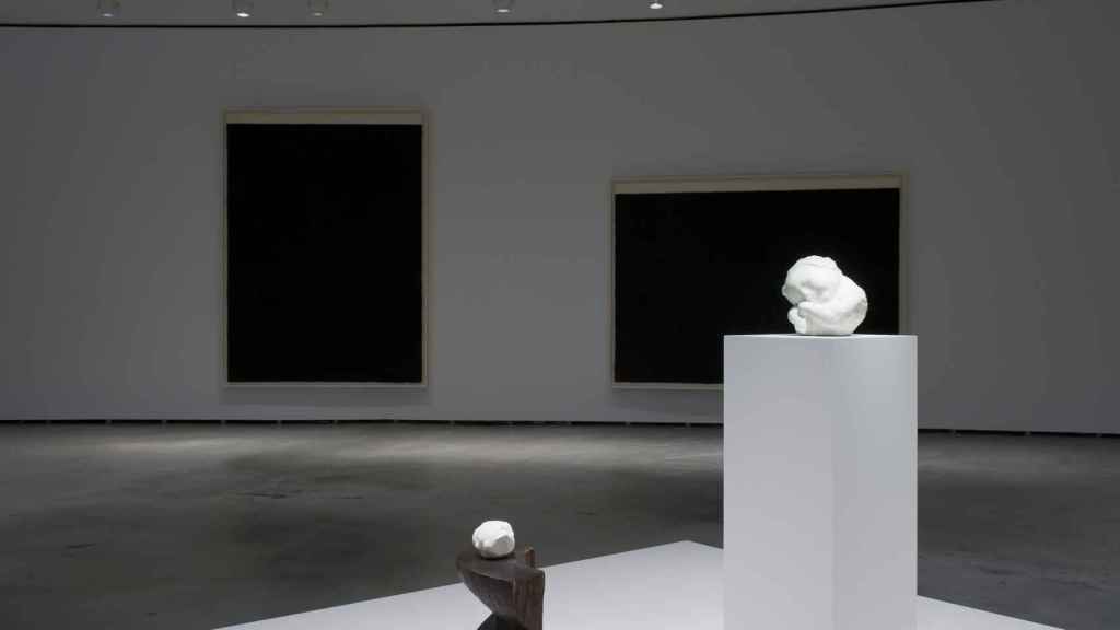 View of the exhibition 'Brancusi-Serra'