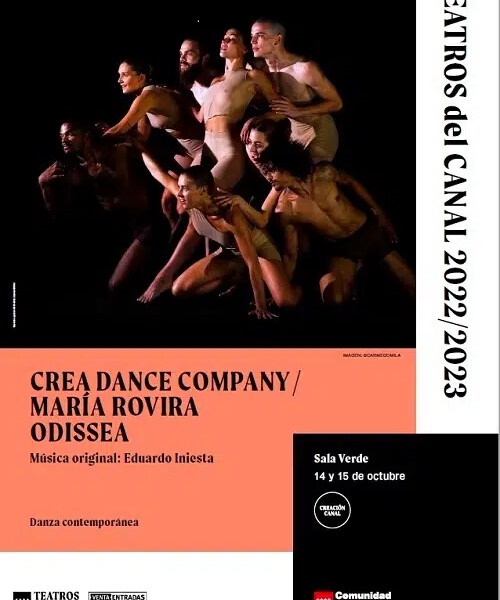 “Odissea” premieres at Teatros del Canal on October 14 and 15, a poetic journey through movement, image and dance