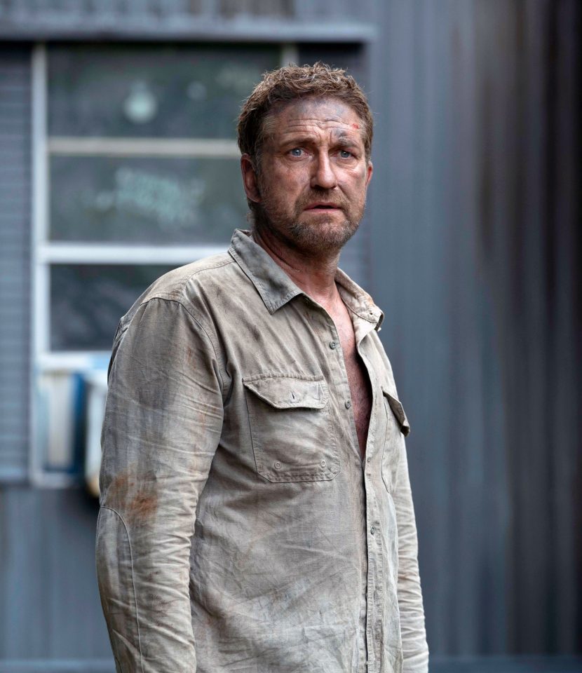 Gerard Butler in the movie Chase - Disappearance.