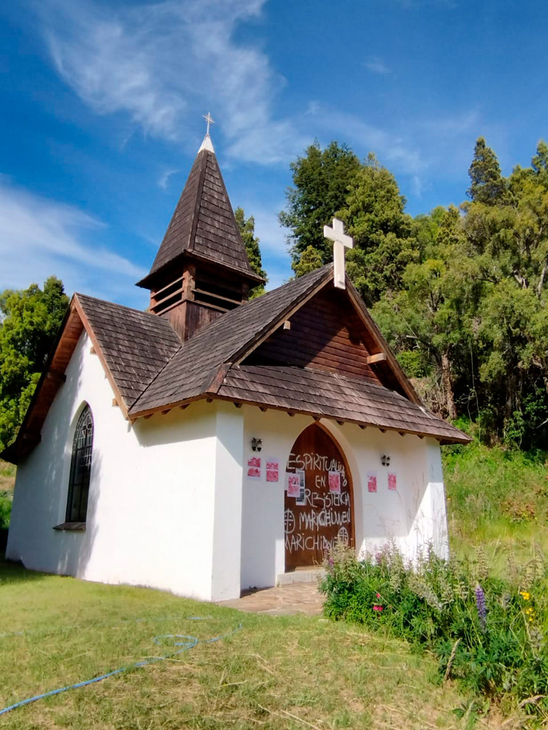This is how the chapel of the National Park remained