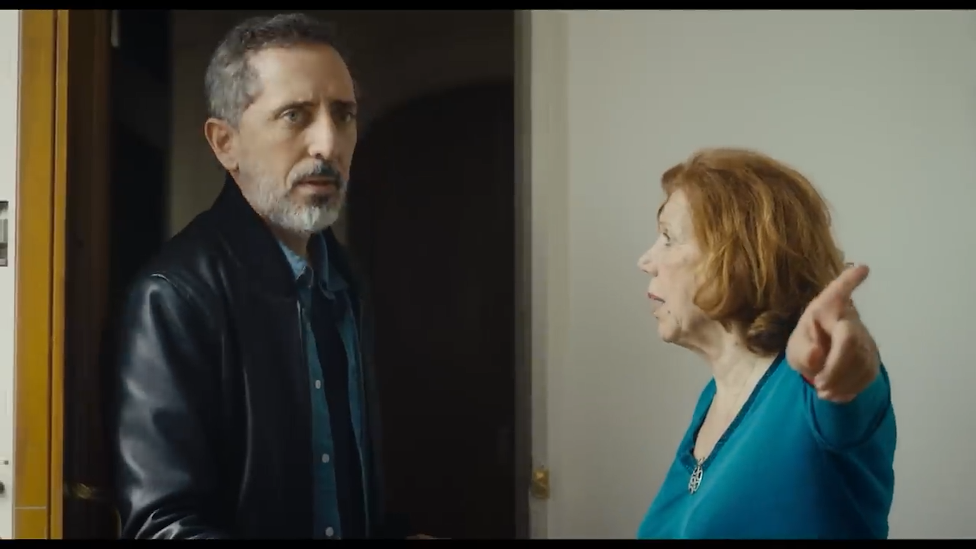 Gad Elmaleh and his mother, protagonists of the actor's latest film