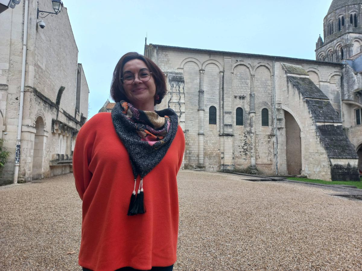 Élodie Douillard, la nouvelle responsable de la communication à l’Abbaye aux dames, a pris son poste en septembre.