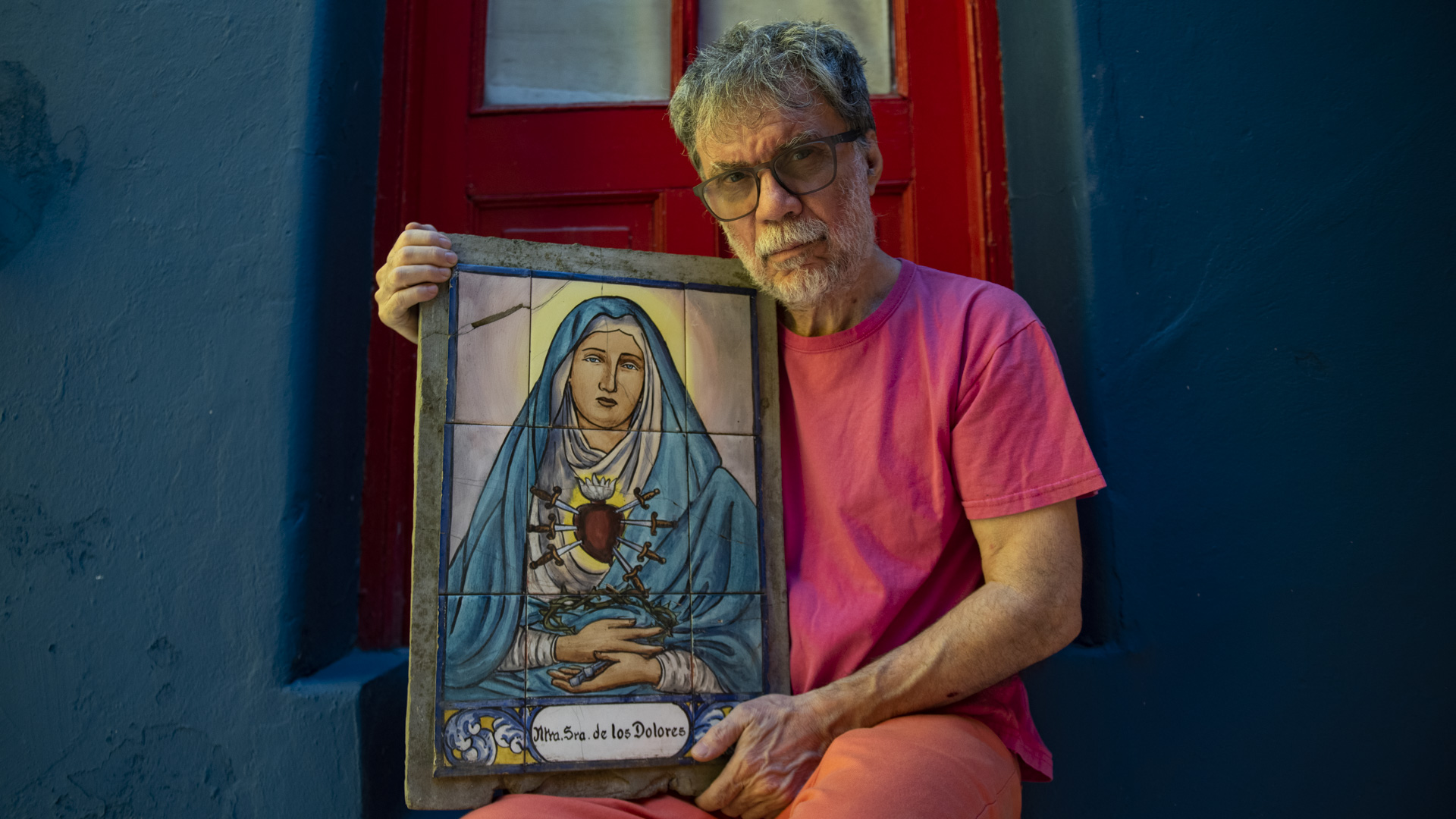 "Creo como en una espiritualidad, pero muy difusa", dice Marcos López (Foto: Adrián Escandar)