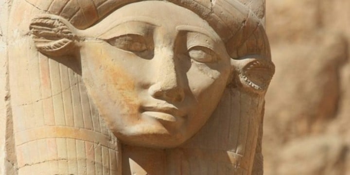La diosa egipcia Hathor. Foto: Web