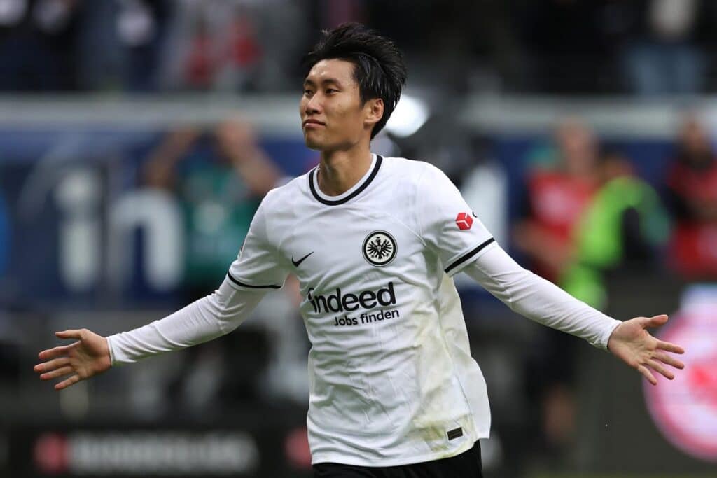 Daichi Kamada, giocatore dell'Eintracht Francoforte