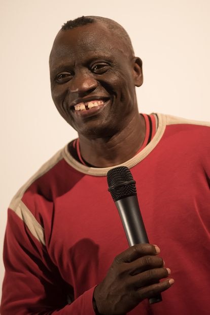 Jean Odoutan (Cotonou, 1965) is a Beninese comedian, film director, composer, actor, screenwriter and film producer.